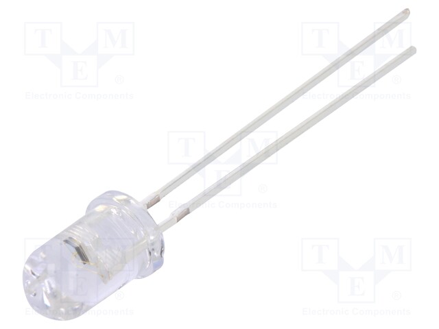 LED; 5mm; blue; 2000÷2500mcd; 30°; 3÷5V; 20mA; Variant: blinking