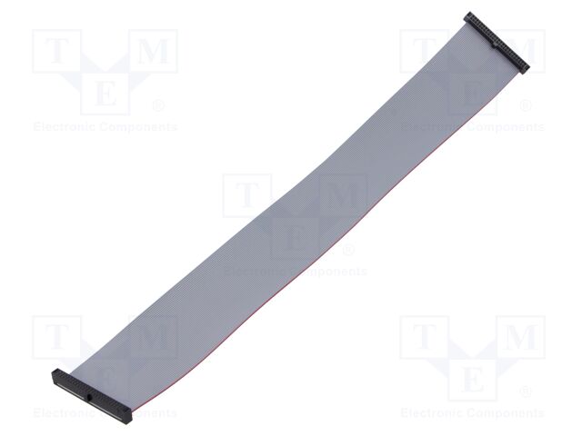Ribbon cable with IDC connectors; Tape ph: 0.64mm; 250.19mm