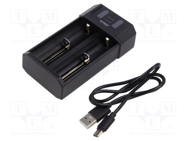 Charger: for rechargeable batteries