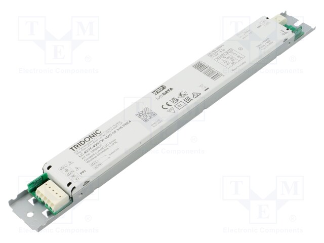 Power supply: switched-mode; LED; 40W; 45÷230VDC; 75÷400mA; IP20