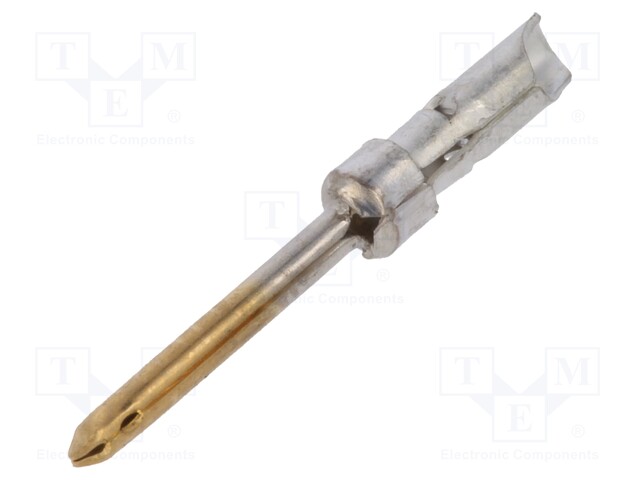 Contact; Size: 20; male; 0.9mm2; HDP-20; gold-plated; soldering