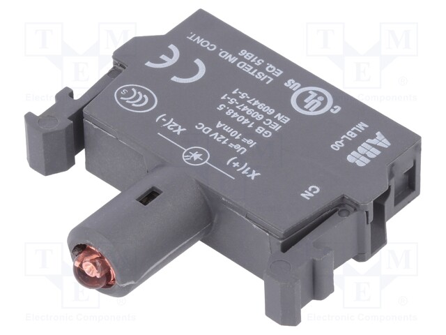 Illuminating unit; 22mm; M2S,MPD,MPEK,MPET,MPI,MPM,MTS; front