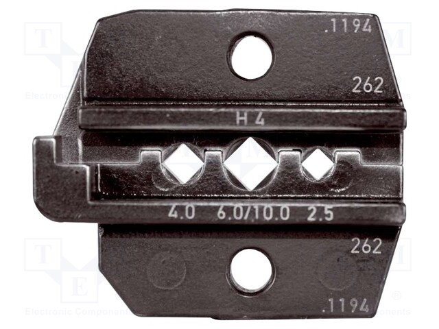 Crimping jaws