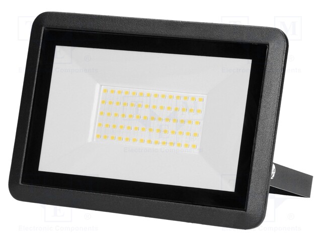 Lamp: LED flood light; 50W; 4000K; CRImin: 80; 46x190x129mm; IP65