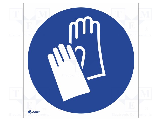 Safety sign; regulatory; Mat: self-adhesive folie; W: 200mm