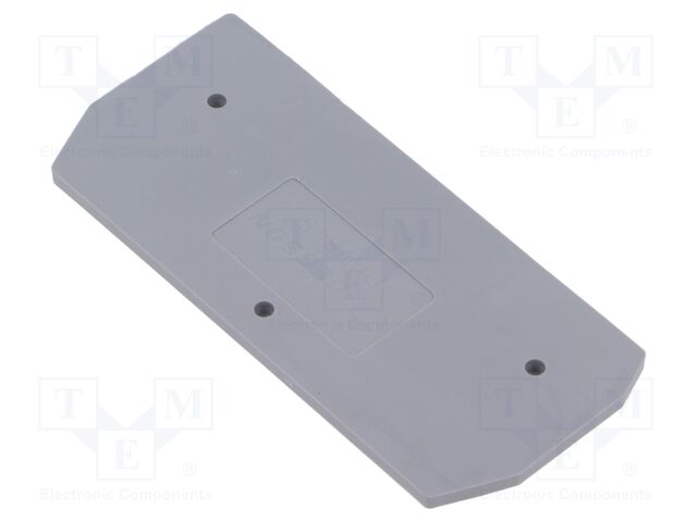 Separating plate; grey