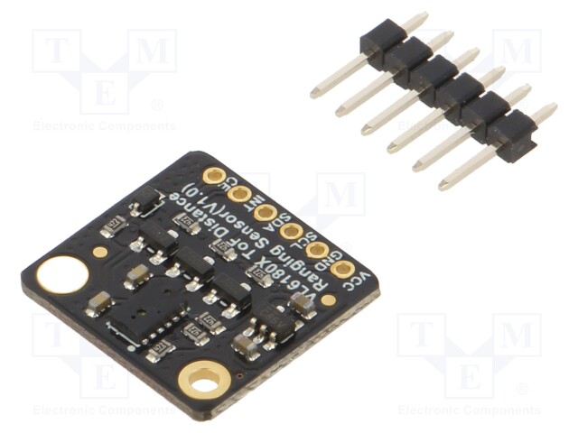 Sensor: distance; laser,time-of-flight (ToF); I2C; 3.3÷5.5VDC