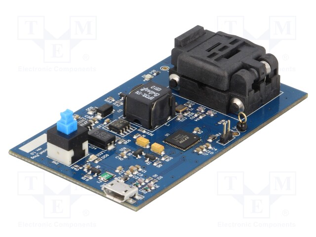 Programmer: interface; FT4222H; USB; USB B micro,QFN32 socket