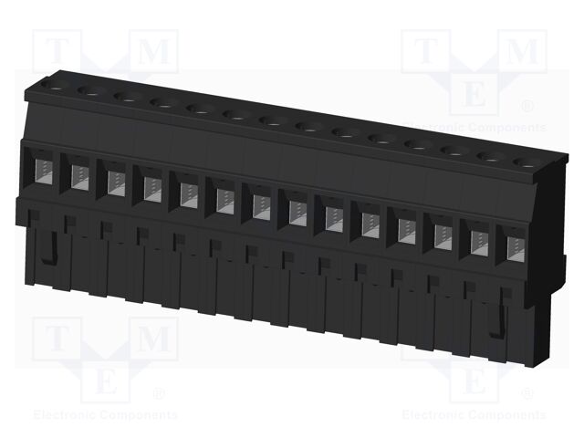 Connector: pluggable terminal block; plug; female; angled 90°