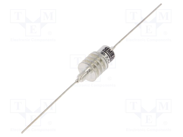 Diode: stud rectifying; 1.6kV; 1.2V; 2.5A; anode to stud; E5; M4