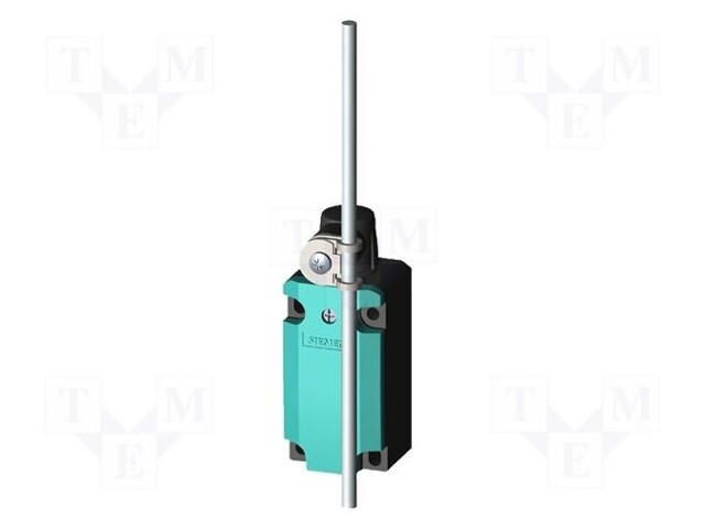 Limit switch; aluminium adjustable rod, length 200mm; NO + NC