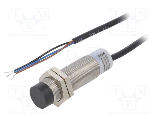 Sensor: inductive; 10÷30VDC; M18; Connection: lead 2m