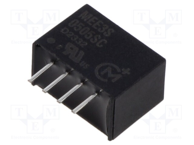 Converter: DC/DC; 3W; Uin: 4.5÷5.5V; Uout: 5VDC; Iout: 600mA; SIP