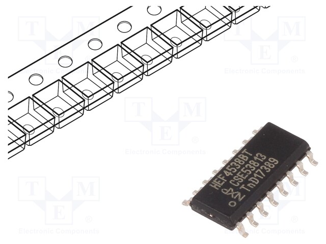 IC: digital; multivibrator; Channels: 2; CMOS; SMD; SO16