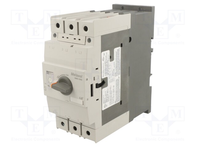 Motor breaker; 37kW; 220÷690VAC; DIN; Overcurrent release: 55÷75A