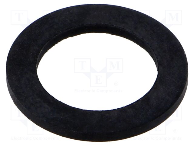 Gasket; CR rubber; Thk: 1.5mm; Øint: 30.5mm; M32; black