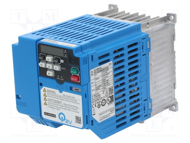 Inverter; Max motor power: 1.1/1.5kW; Out.voltage: 3x400VAC