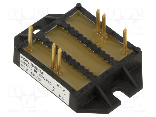 Bridge rectifier: single-phase; Urmax: 1.2kV; If: 100A; Ifsm: 450A