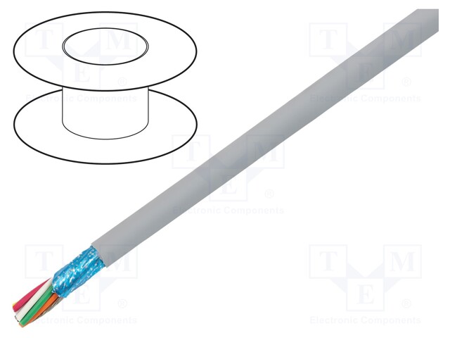 Wire; EcoCable® Mini,EcoGen™,UL AWM 21460,VW-1; 6x22AWG; MPPE