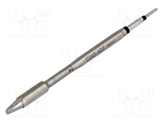 Tip; chisel; 2.2x1mm; longlife