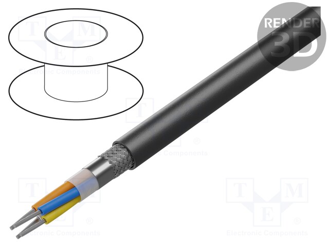 Wire; EtherRail®; for rolling stock,railway industry,outdoor; 5