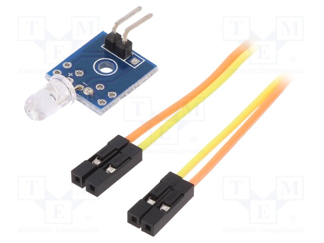 Sensor: ambient light; 3.3÷5VDC; Kit: connection cable,module