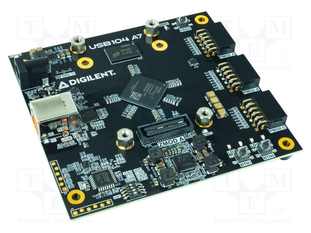 Dev.kit: Xilinx; USB,Pmod socket x3,Zmod socket,supply