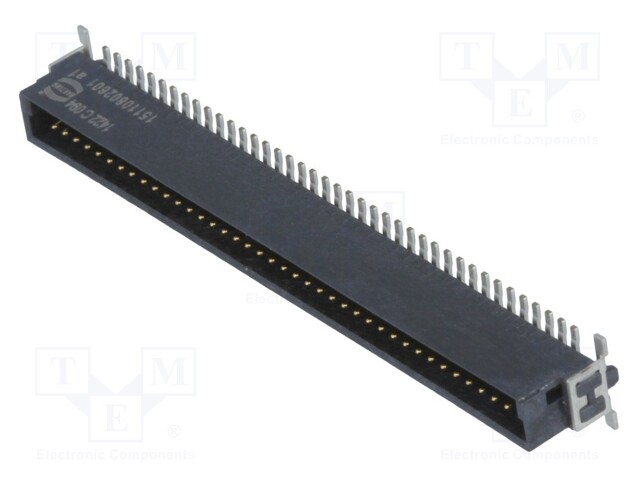 Connector: PCB to PCB; male; PIN: 80; 1.27mm; Series: har-flex; 2.3A