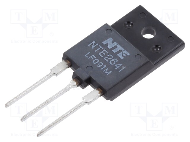 Transistor: NPN; bipolar; 750V; 17A; 75W; TO3PF