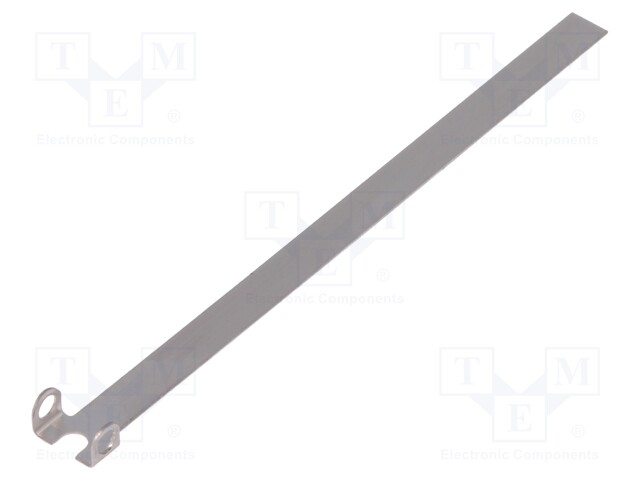 Straight lever; 55.3mm; Mat: stainless steel