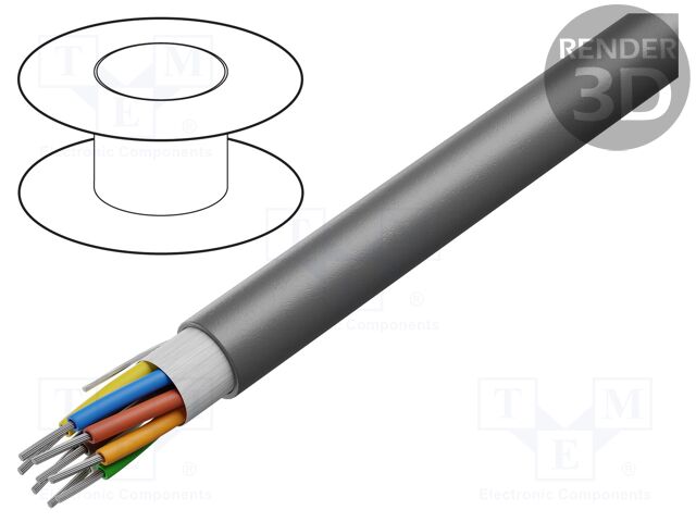 Wire; Xtra Guard® 1; 2x16AWG; unshielded; 300V; 305m; Cu; stranded