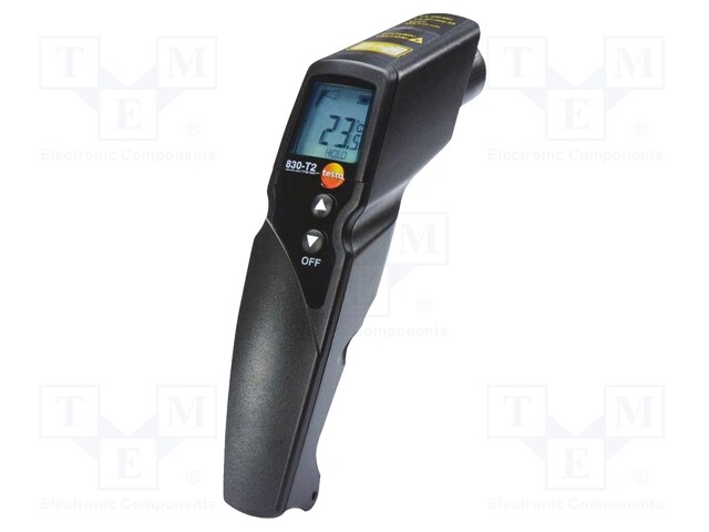 Infrared thermometer; -30÷400°C; Opt.resol: 12: 1; ε: 0,1÷1