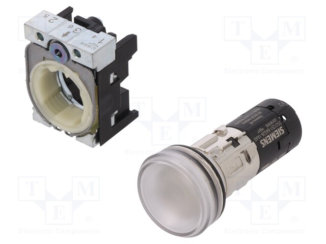 Control lamp; 22mm; 3SU1.5; -25÷70°C; Illumin: LED; Ø22mm; IP67