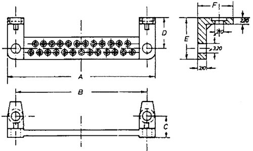 Protection; PIN: 15; angled 90°; B: 33.3mm; C: 7.4mm; D: 10.7mm