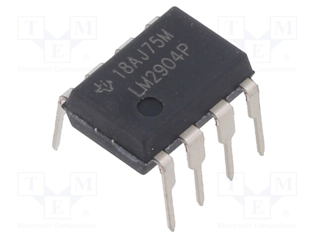 Operational Amplifier, 2 Amplifier, 700 kHz, 0.3 V/µs, 3V to 26V, ± 1.5V to ± 13V, DIP, 8 Pins