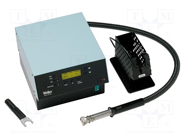 Hot air soldering station; digital; 50÷550°C; 5÷50l/min; Plug: EU