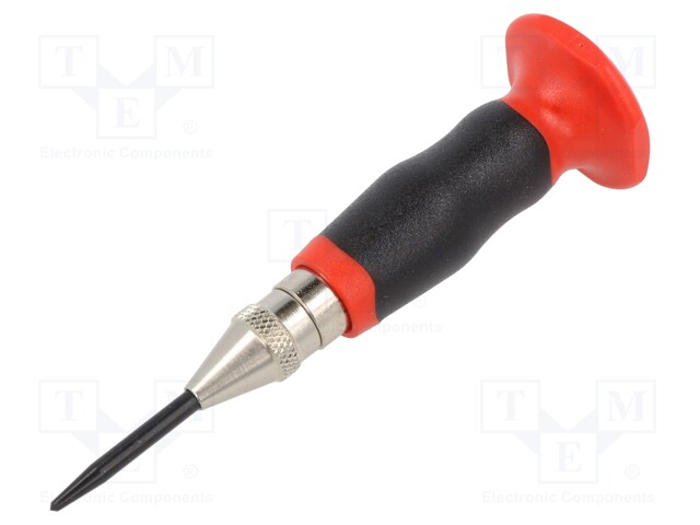 Automatic center punch; Ø: 11mm; L: 95mm; Ø: 3.5mm; 20÷50N