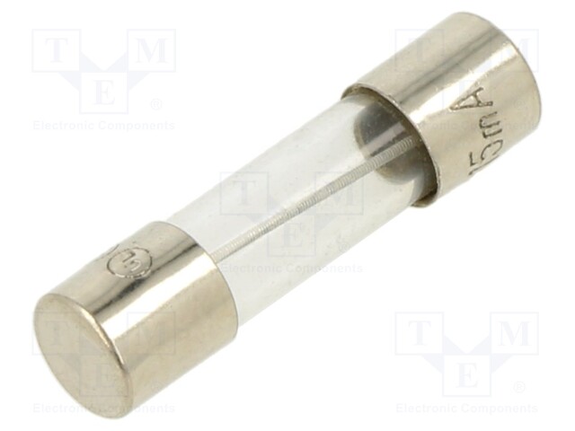 Fuse: fuse; time-lag; 315mA; 250VAC; glass; 20x5.2mm; brass; bulk