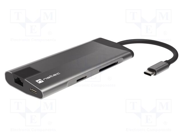 Hub USB; USB 3.0; microSD,microSDHC,microSDXC,SD,SDHC,SDXC; PnP