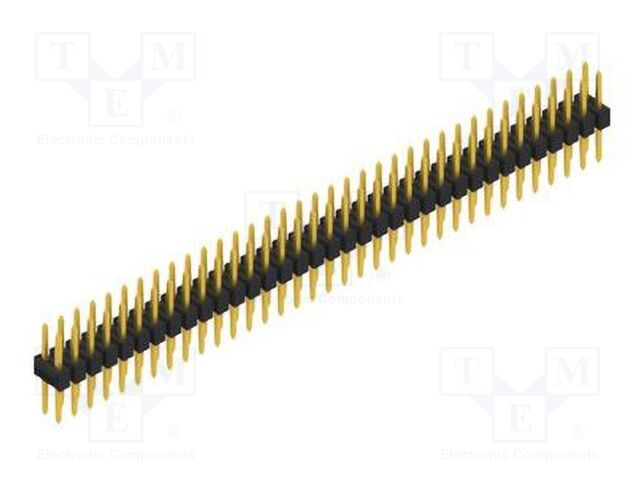 Connector: pin strips; pin header; male; PIN: 70; 2.54mm; THT; 2x35