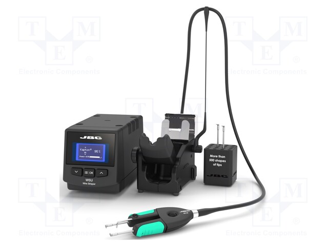 Wire stripper; max.800°C; Plug: EU; ESD; Display: LCD; 230VAC