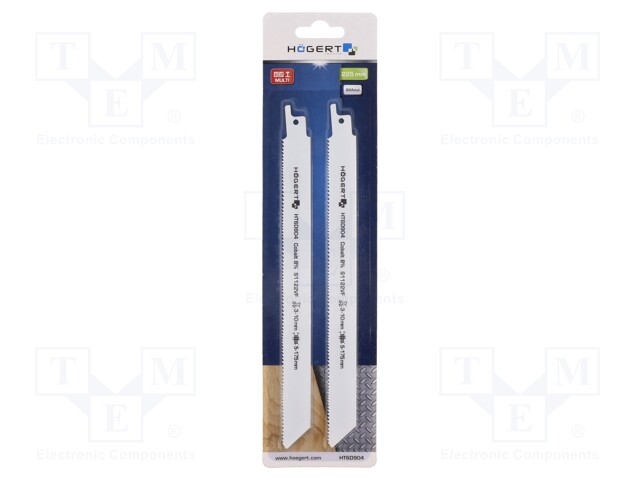 Hacksaw blade; wood,metal,reciprocating saw,plastic; 230mm