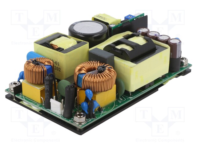 Power supply: switched-mode; for building in