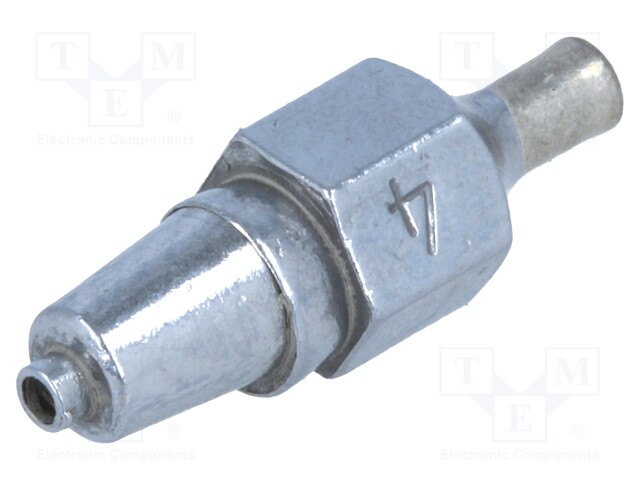 Nozzle: desoldering; 1.8x3.3mm; for WEL.DSX80 desoldering iron