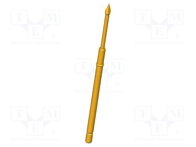 Test needle; Operational spring compression: 8mm; 5A; Ø: 1.3mm