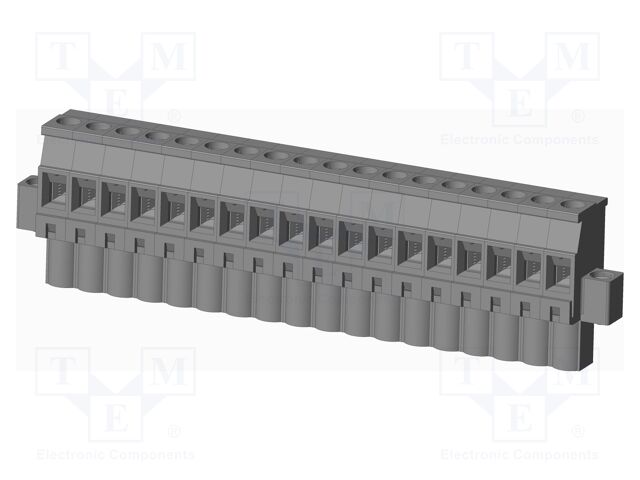 Connector: pluggable terminal block; plug; female; angled 90°