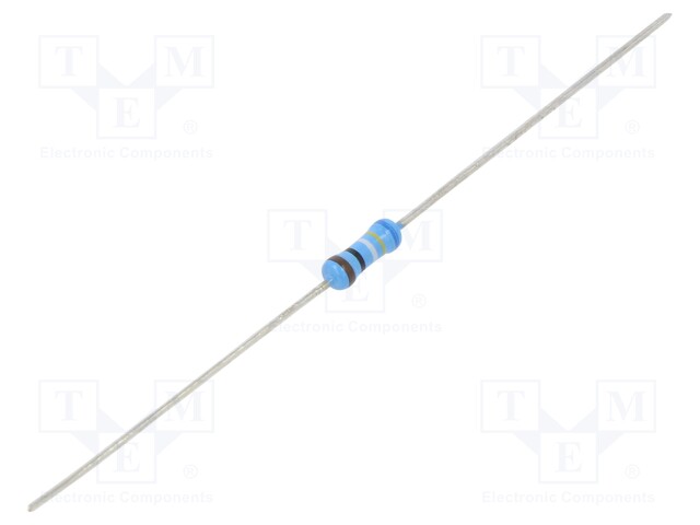 Resistor: thin film; THT; 649Ω; 600mW; ±5%; Ø2.5x6.5mm; 50ppm/°C