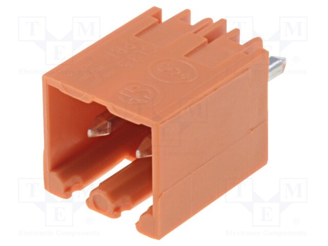 Pluggable terminal block; 3.5mm; ways: 2; straight; socket; male