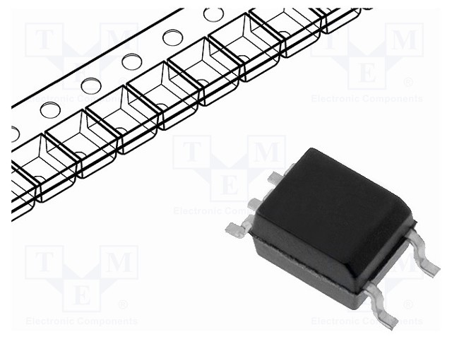 Optocoupler; SMD; Channels: 1; Out: transistor; 4kV; SO5; 30kV/μs