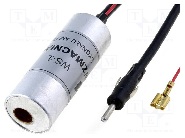 Antenna amplifier; AM,FM; 0.5m; 12VDC